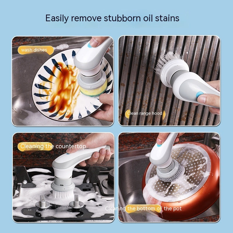 Handheld Electric Cordless Cleaning Brush