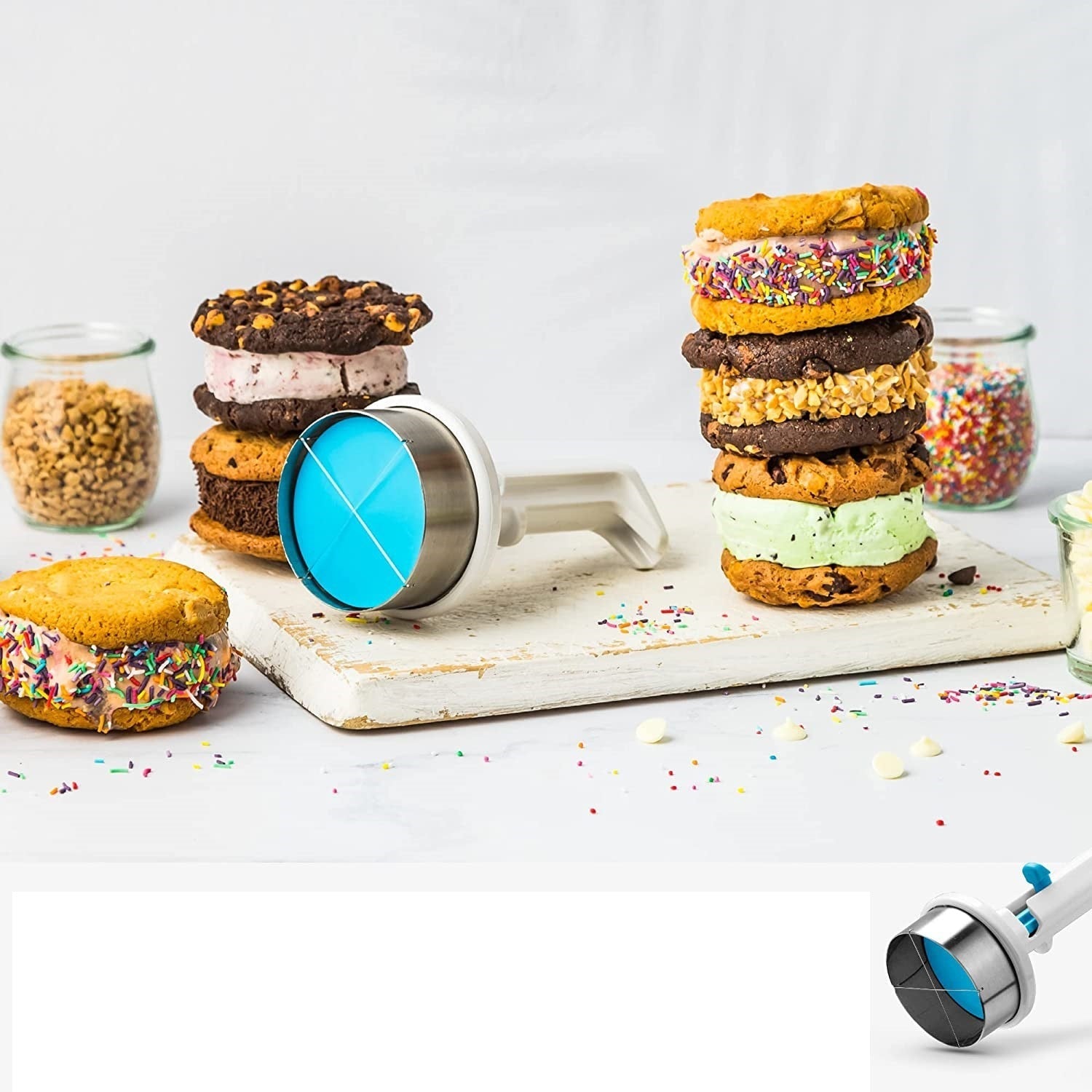 Ice Cream Sandwich Rotating Spoon