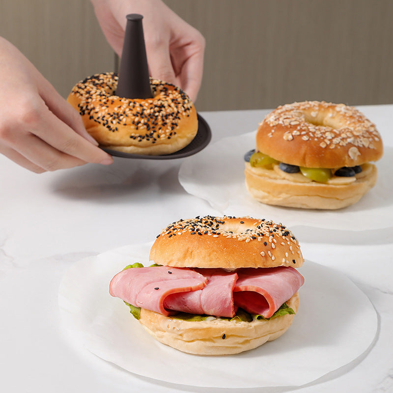 6-piece Bread Donut Silicone Mold